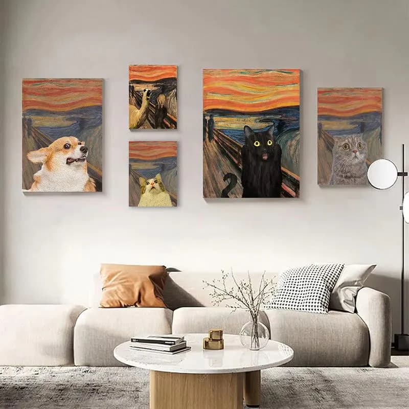 image-Entrance High-grade Hanging Painting Poster