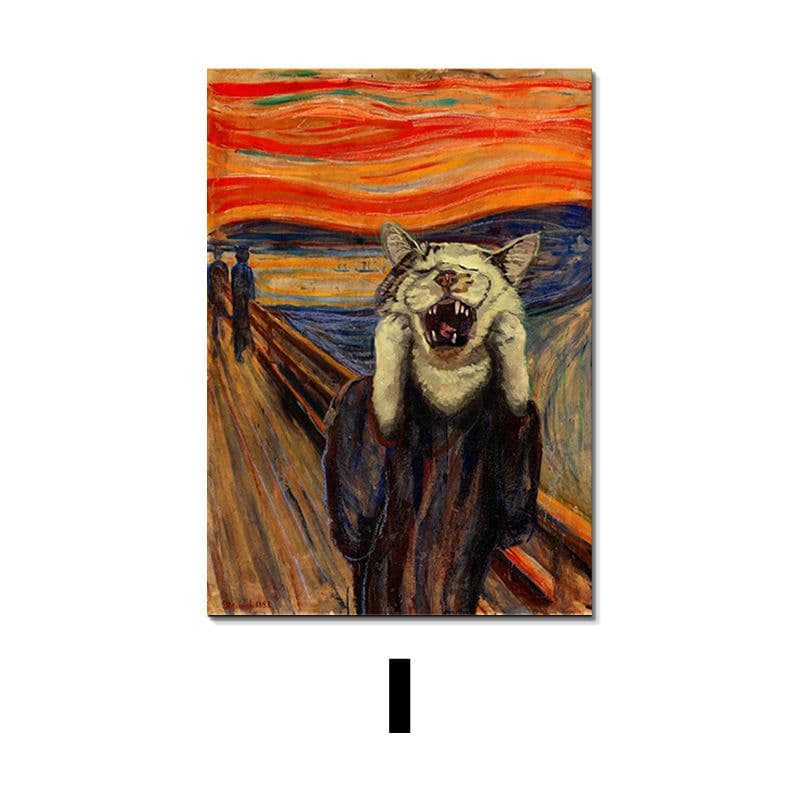 image-Entrance High-grade Hanging Painting Poster