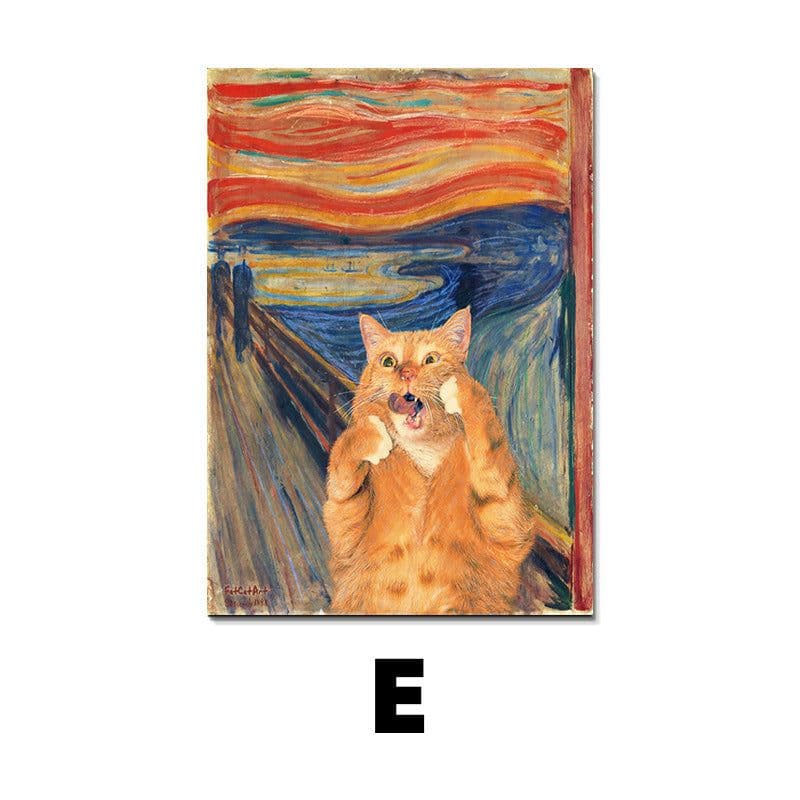 image-Entrance High-grade Hanging Painting Poster