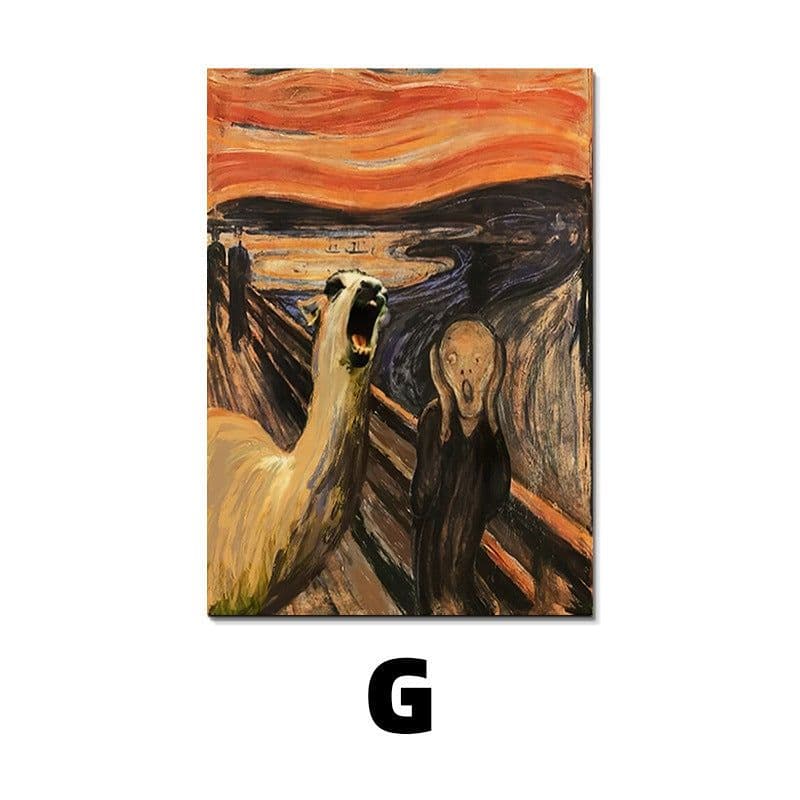 image-Entrance High-grade Hanging Painting Poster