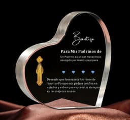 image-Heart-shaped Transparent Acrylic Home Decoration Ornaments