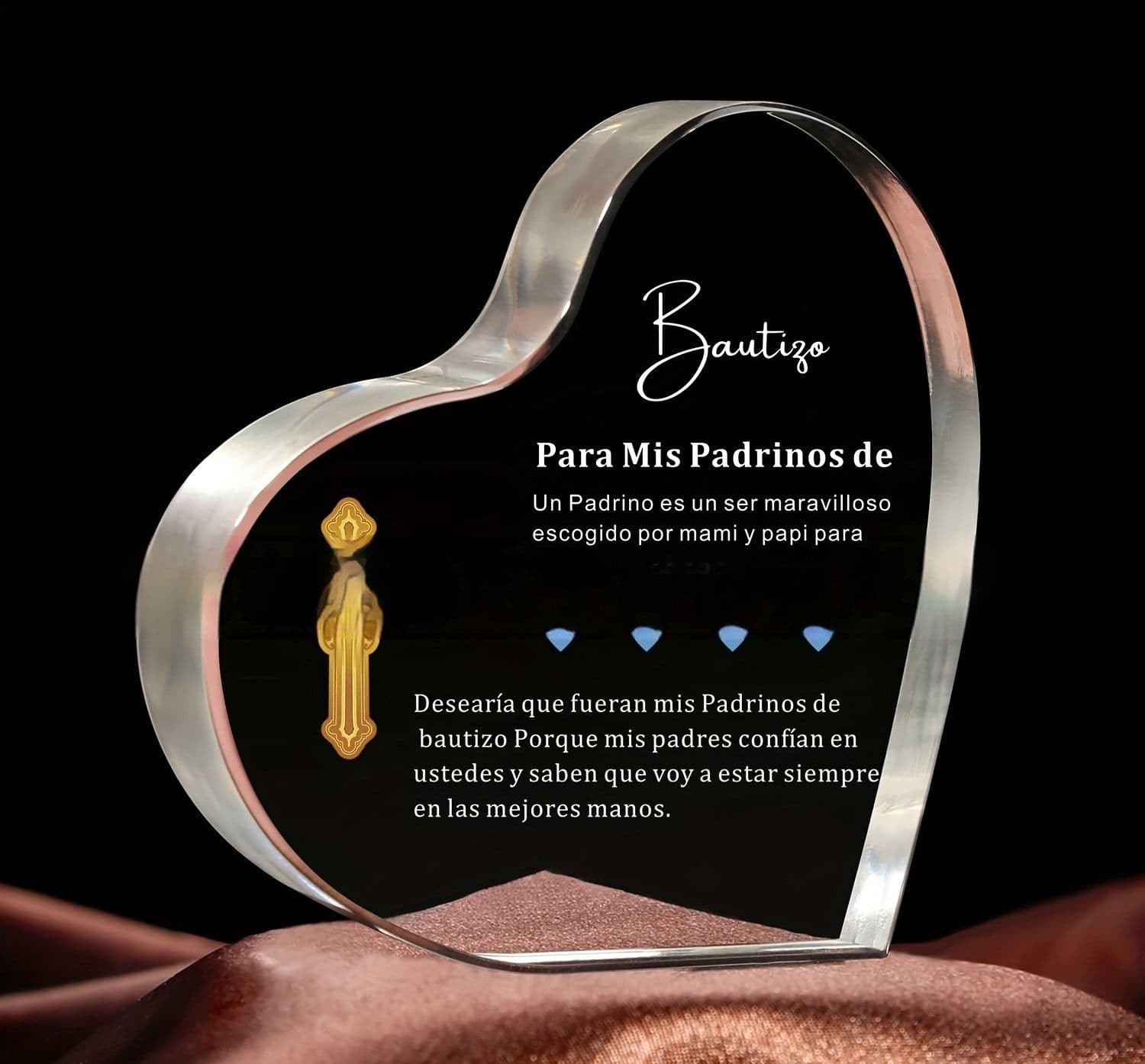 image-Heart-shaped Transparent Acrylic Home Decoration Ornaments