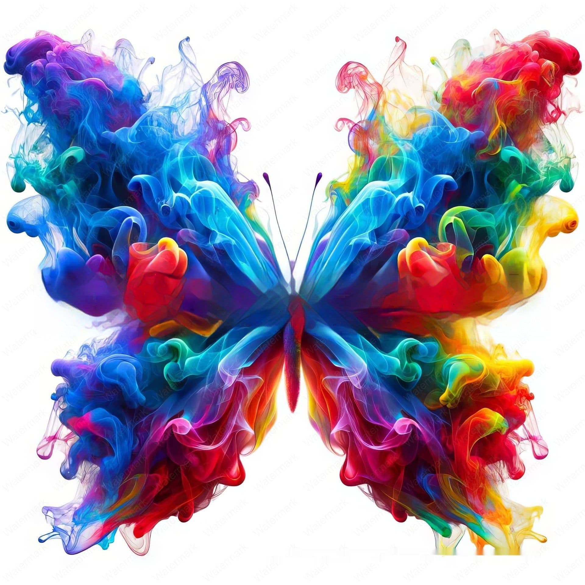 image-Butterfly Ethereal Smoke Butterfly Pendant Decoration