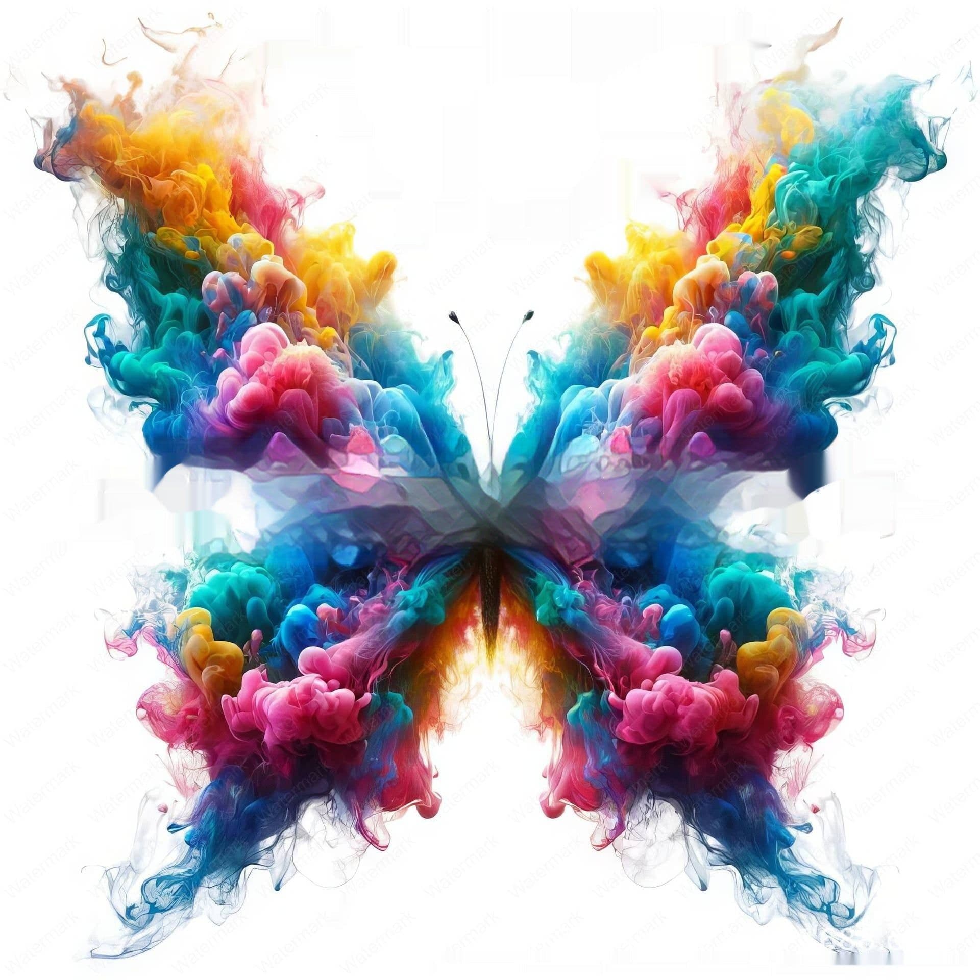 image-Butterfly Ethereal Smoke Butterfly Pendant Decoration
