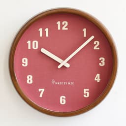 image-Home Living Room Retro Solid Wood Modern Minimalism Wall Clock Creative