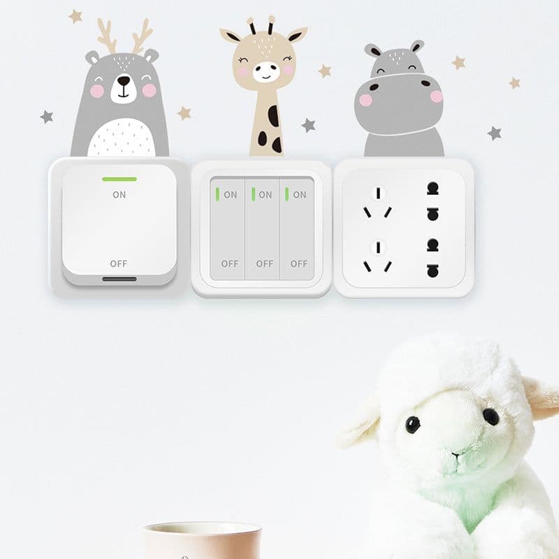 image-Children's Room Switch Decoration Stickers