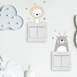 image-Children's Room Switch Decoration Stickers
