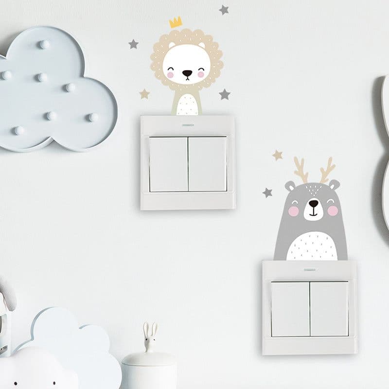 image-Children's Room Switch Decoration Stickers