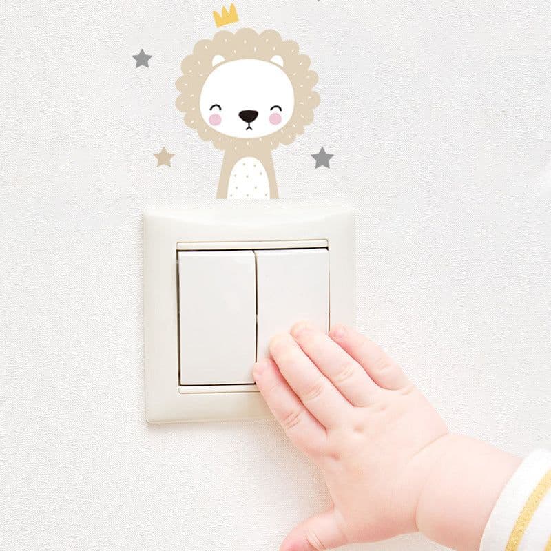 image-Children's Room Switch Decoration Stickers