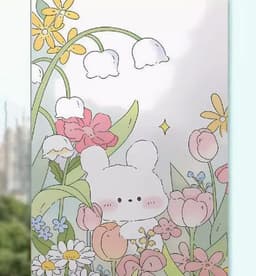 image-Static Bathroom Bathroom Transparent Opaque Privacy Kitchen Window Frosted Glass Sticker