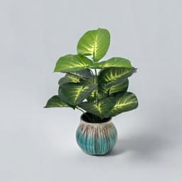 image-Simulation Green Plant 12-24 Head Beam Round Back Of Turtle Wall Decoration Garden