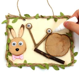 image-Arbor Day DIY Natural Branches Handmade Wooden Art Wood Painting