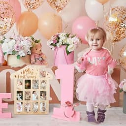 image-Wooden Baby Memorial Photo Frame Newborn