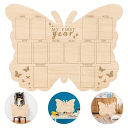 image-Wooden Baby Memorial Photo Frame Newborn