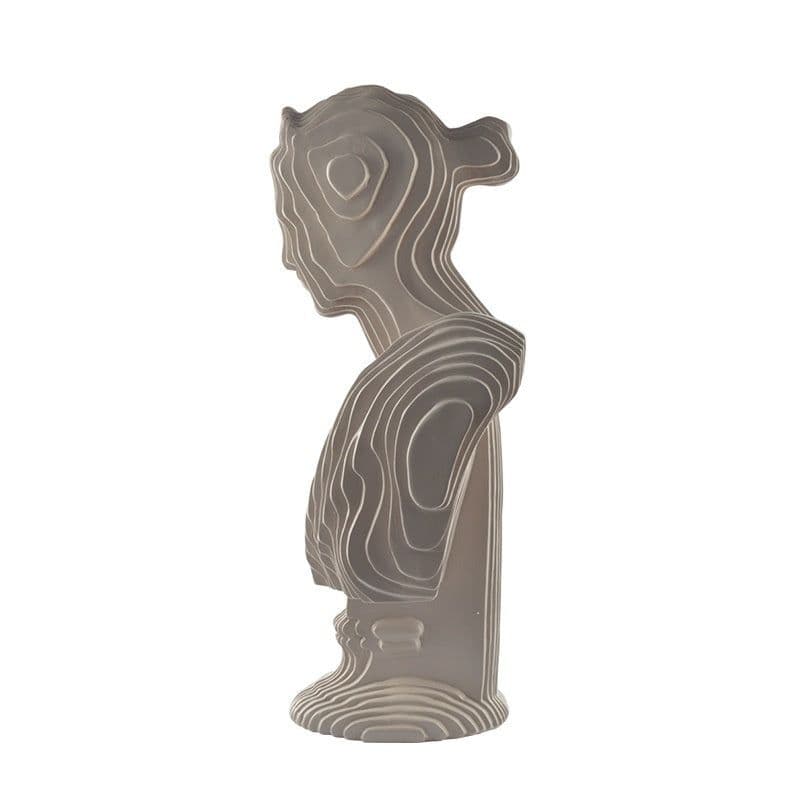 image-Modern Light Luxury Cut Female Character Art Sculpture Crafts Ornaments