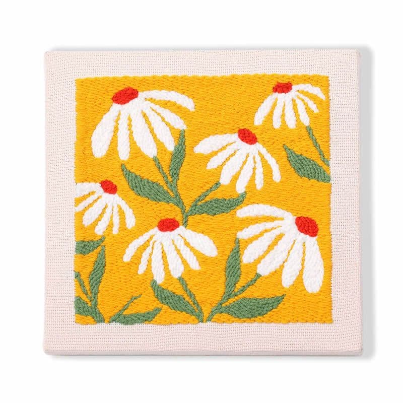 image-Embroidery Material Package Kit Handmade Diy Photo Frame Hanging Painting