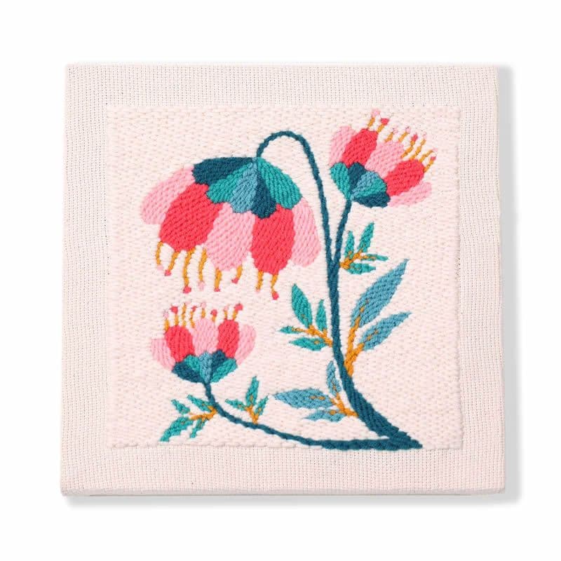 image-Embroidery Material Package Kit Handmade Diy Photo Frame Hanging Painting
