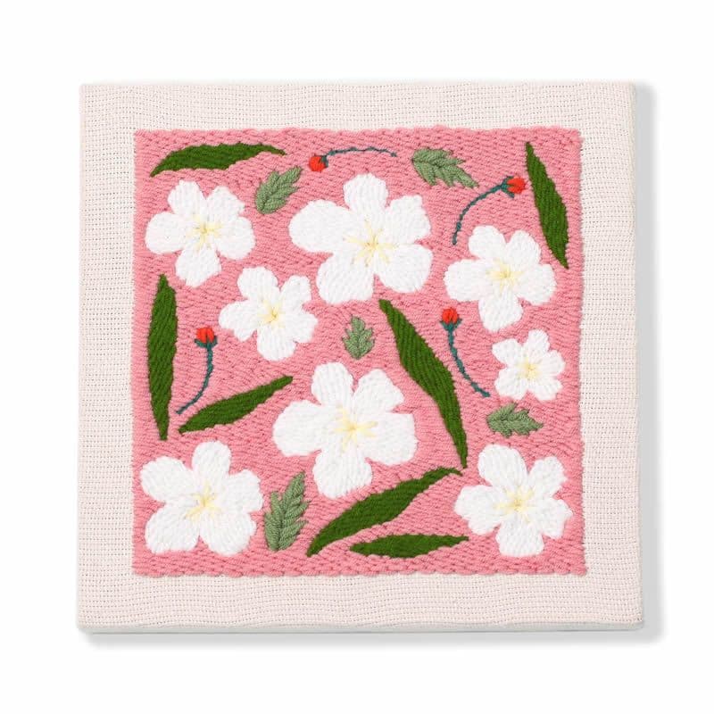 image-Embroidery Material Package Kit Handmade Diy Photo Frame Hanging Painting