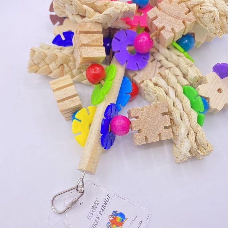 image-Parrot Gnawing Toy Bird Supplies Supplies
