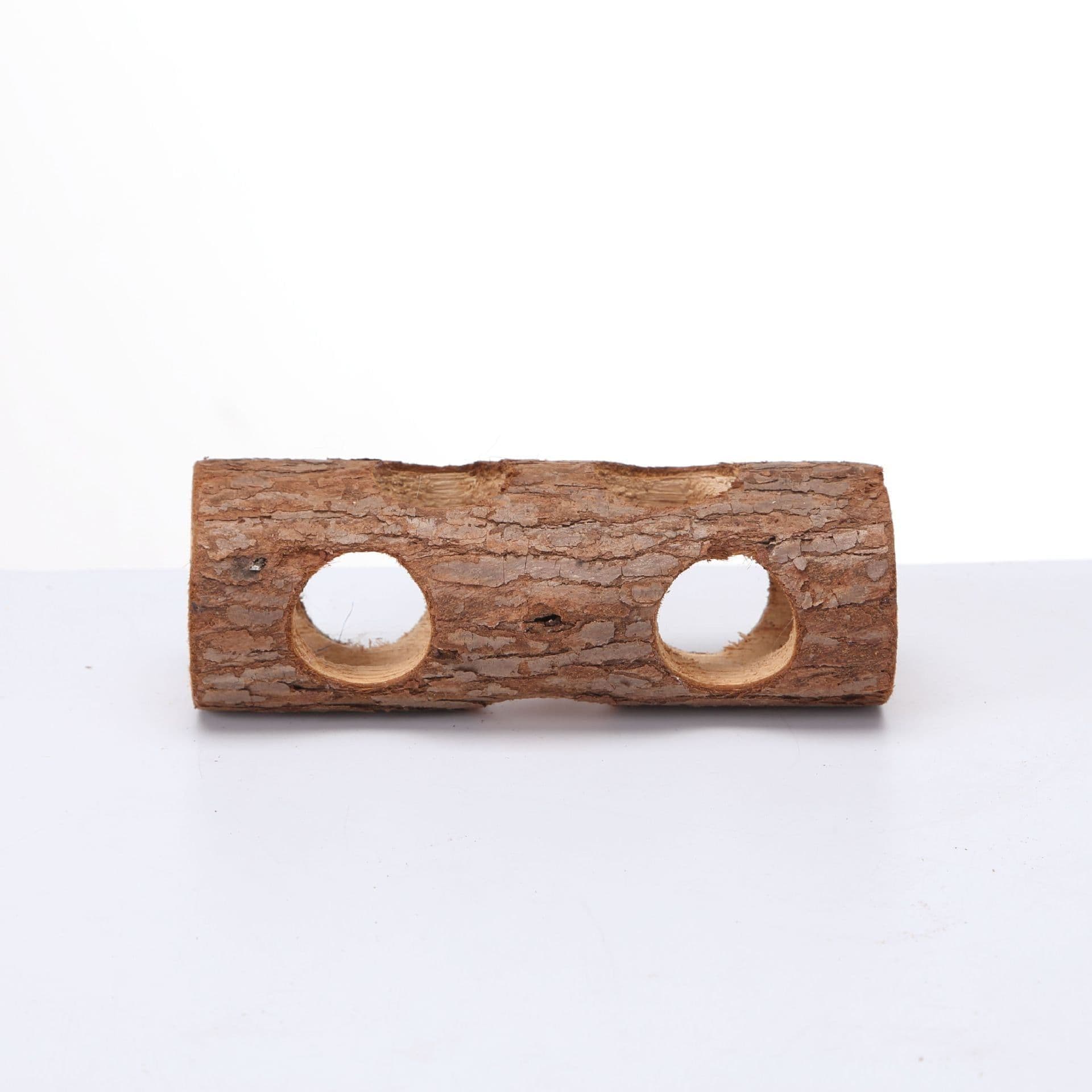image-Hamster Solid Wood Pipe Bird Platform Rabbit Molar Dogs And Cats Toy Tree Tube