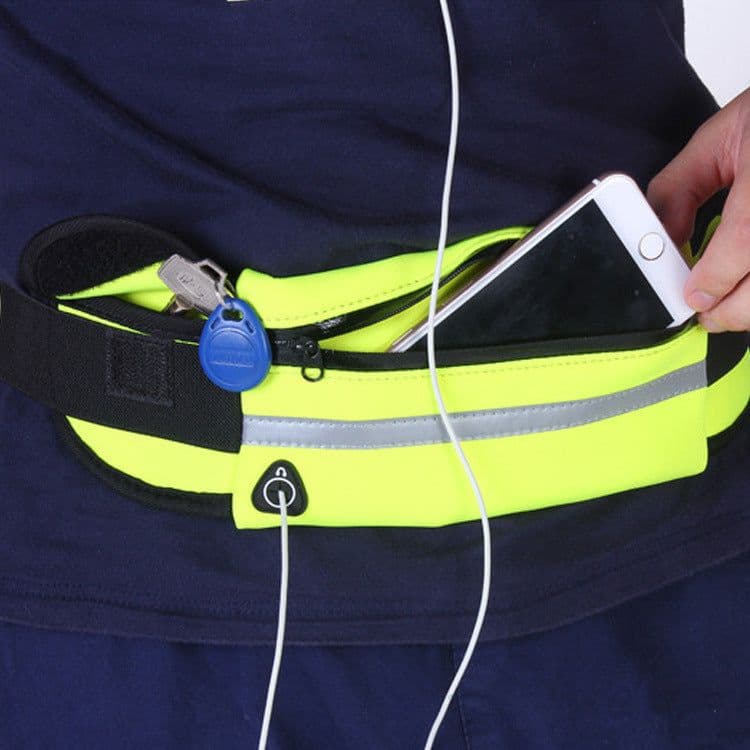 image-Fitness Waist Bag With Pocket Slim Running Jogging Belt Fanny Pack Bag For Hiking Cycling Workout Sports Gym