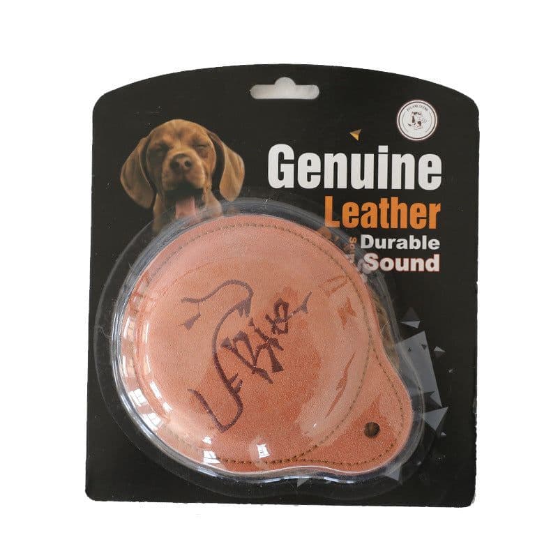 image-Pet Dog Training Cowhide Toy