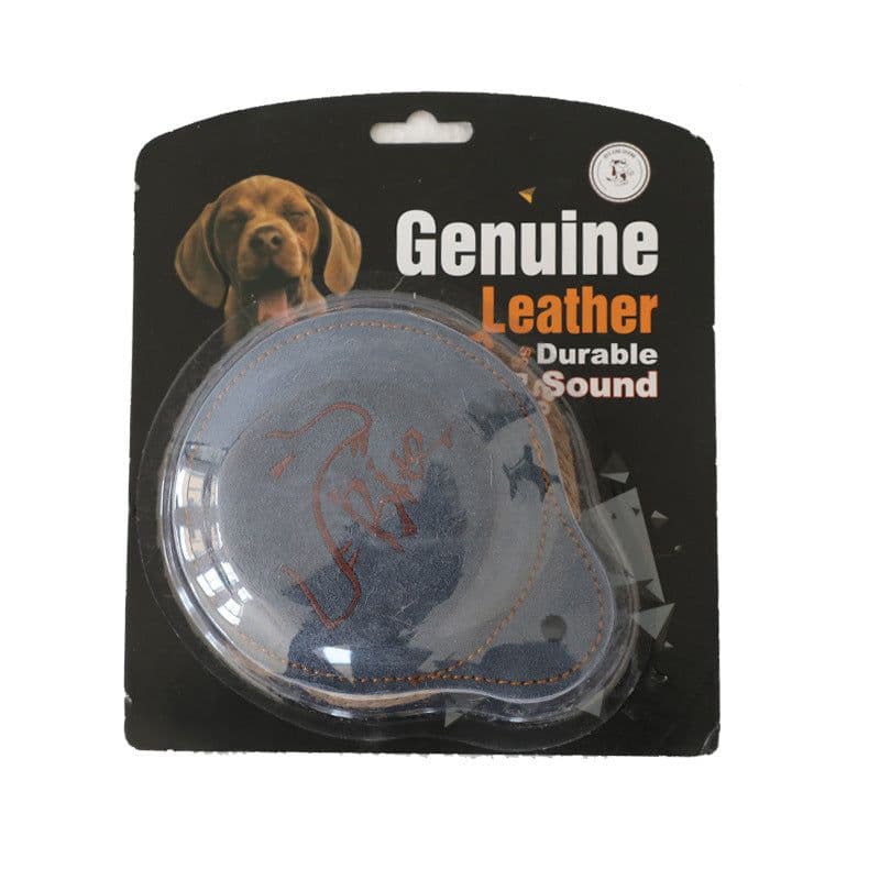image-Pet Dog Training Cowhide Toy