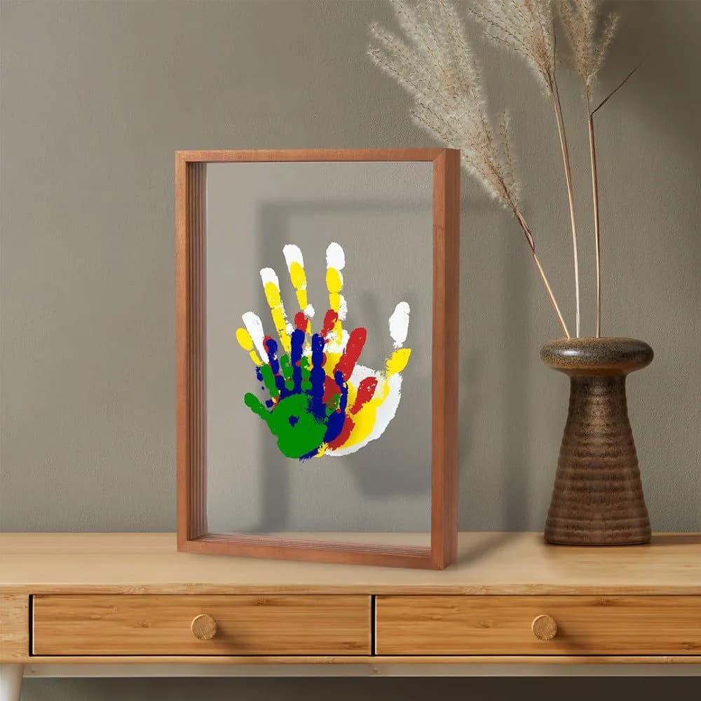 image-Art Print Souvenir Multi-person Handprint Diy Handprint Photo Frame
