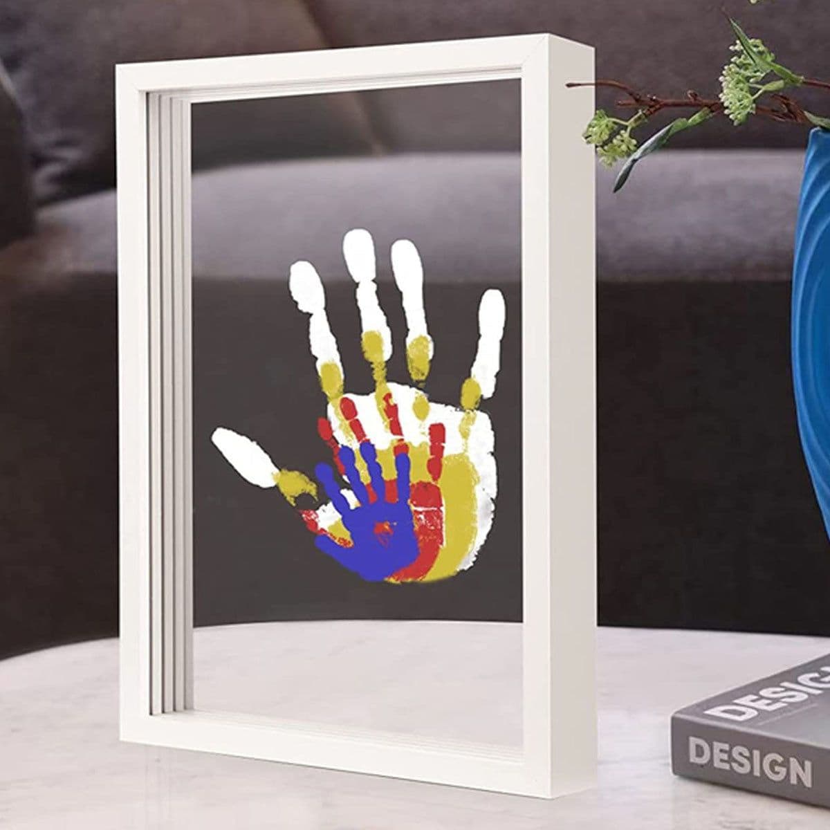 image-Art Print Souvenir Multi-person Handprint Diy Handprint Photo Frame