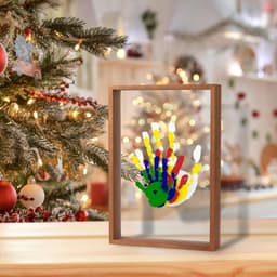 image-Art Print Souvenir Multi-person Handprint Diy Handprint Photo Frame