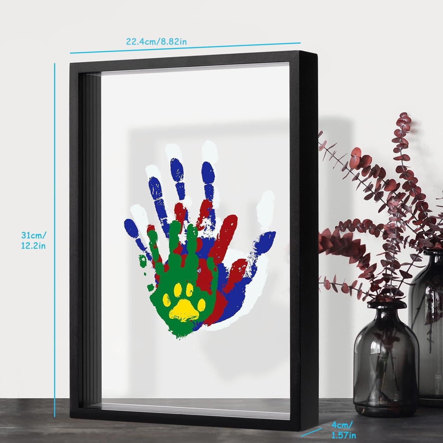 image-Art Print Souvenir Multi-person Handprint Diy Handprint Photo Frame