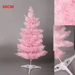 image-Christmas pink pointed gradient christmas tree