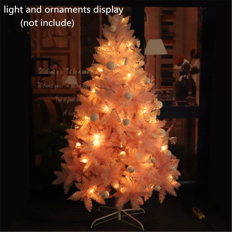 image-Christmas pink pointed gradient christmas tree