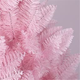 image-Christmas pink pointed gradient christmas tree