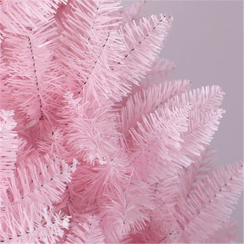 image-Christmas pink pointed gradient christmas tree