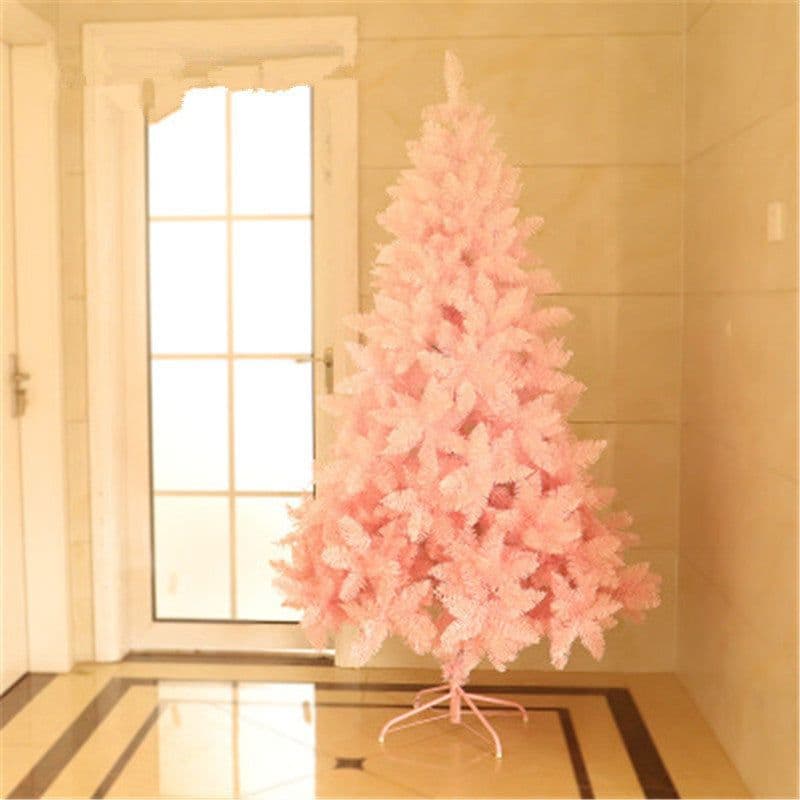 image-Christmas pink pointed gradient christmas tree