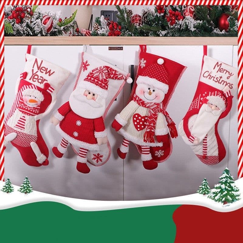 image-Christmas decoration Christmas Eve candy socks