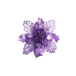 image-Glitter Artifical Christmas Flowers Christmas Tree Decorations For Home Fake Flowers Xmas Ornaments New Year Decor