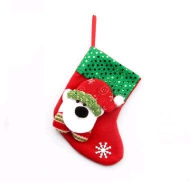 image-Christmas Decorations Santa Claus Socks Christmas Tree Pendant Christmas Socks Gift Bag Christmas Bag