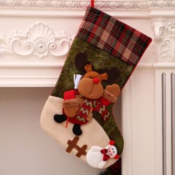 image-Christmas Decorations Santa Claus Socks Christmas Tree Pendant Christmas Socks Gift Bag Christmas Bag