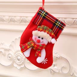 image-Christmas Decorations Santa Claus Socks Christmas Tree Pendant Christmas Socks Gift Bag Christmas Bag