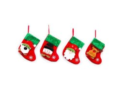 image-Christmas Decorations Santa Claus Socks Christmas Tree Pendant Christmas Socks Gift Bag Christmas Bag