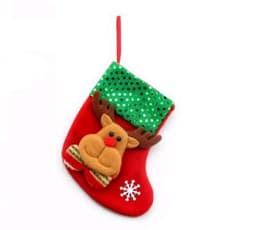 image-Christmas Decorations Santa Claus Socks Christmas Tree Pendant Christmas Socks Gift Bag Christmas Bag