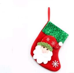 image-Christmas Decorations Santa Claus Socks Christmas Tree Pendant Christmas Socks Gift Bag Christmas Bag
