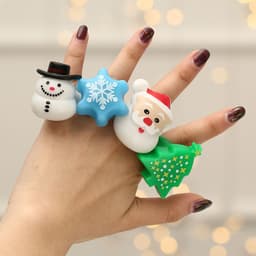 image-Christmas party finger lights