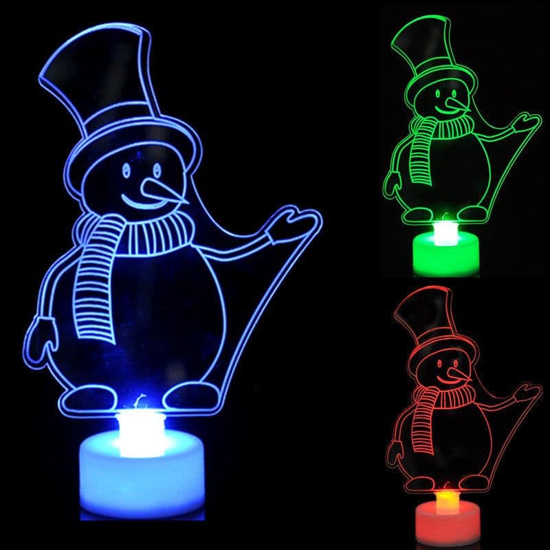 image-Colorful glowing Christmas tree ornaments