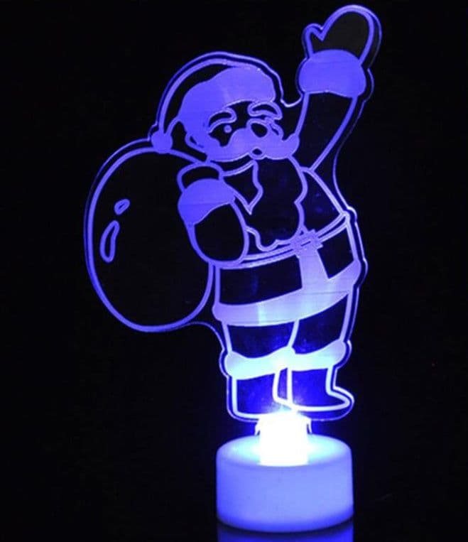 image-Colorful glowing Christmas tree ornaments