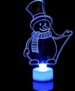 image-Colorful glowing Christmas tree ornaments