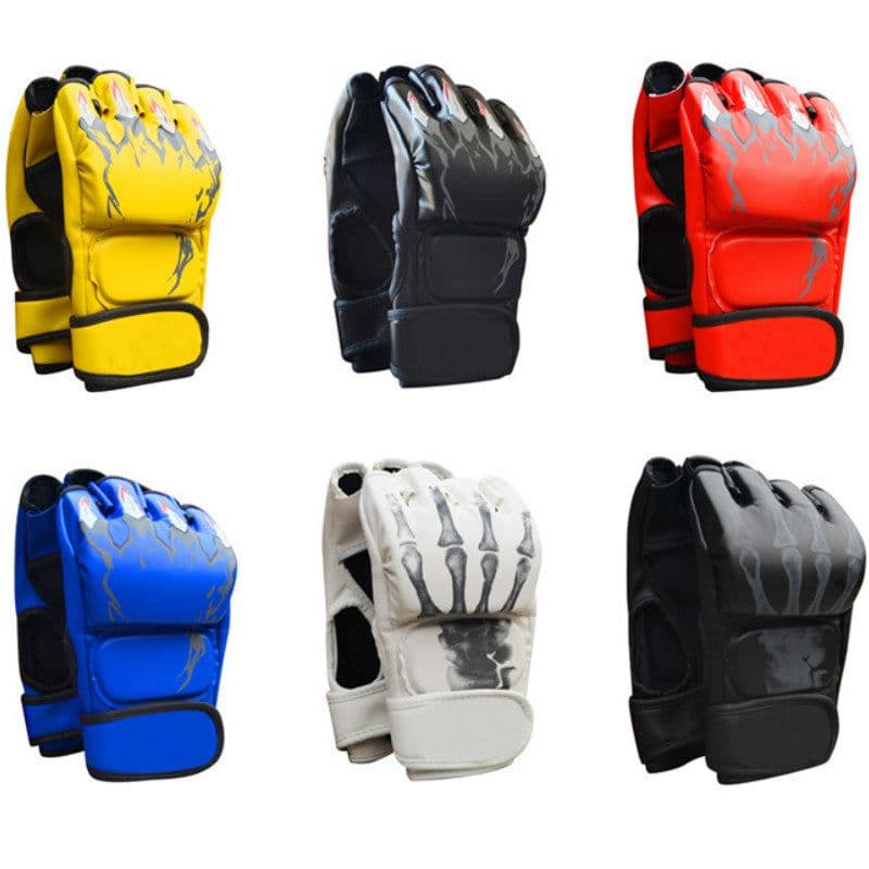image-Half Finger Sanda Training With Boxing Gloves