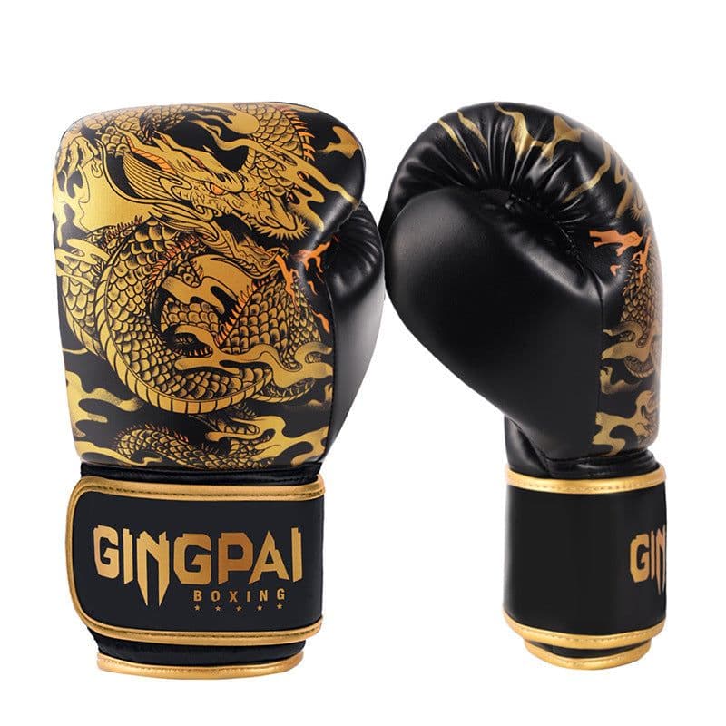 image-Professional Gloves Men's Sanda Fight Training Boxing Gloves